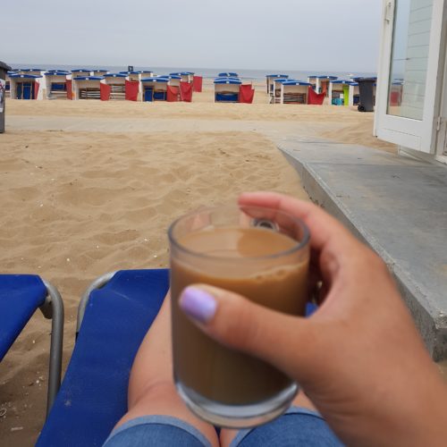 Kaffee, Meer, Strand